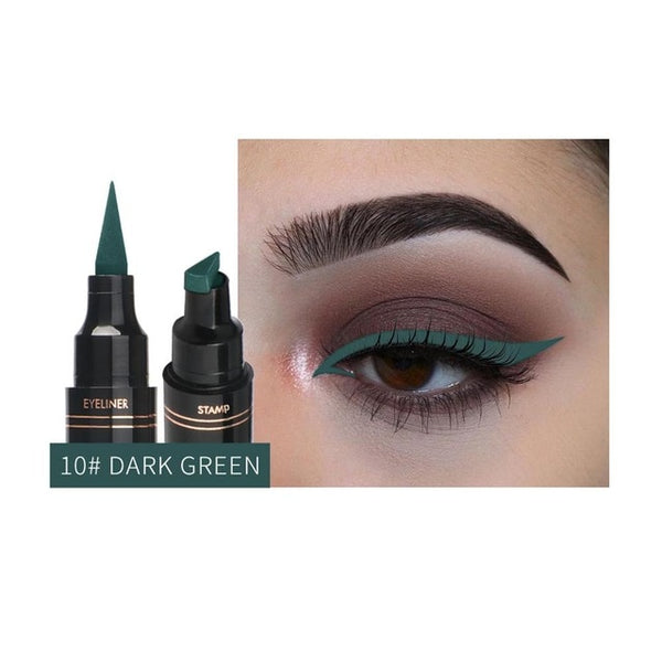 Liquid Eyeliner with Winged Stamp