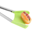 2 in 1 Silicone Kitchen Spatula Tongs