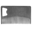 Credit Card Comb with Bottle Opener